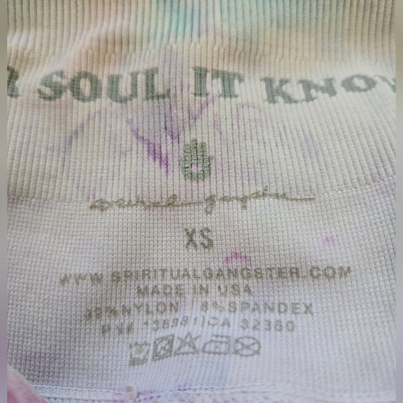 Spiritual Gangster Leggings, XS - Picture 6 of 9